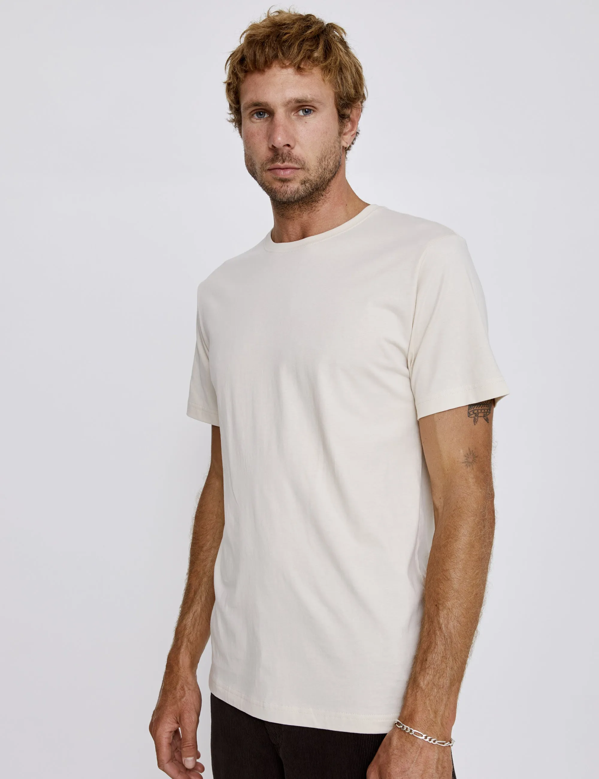 Reginald Organic Tee - Natural