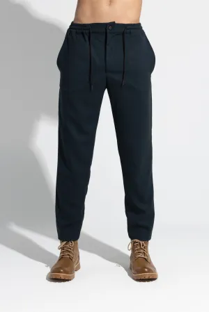 REGULAR-FIT WOOL JOGGERS