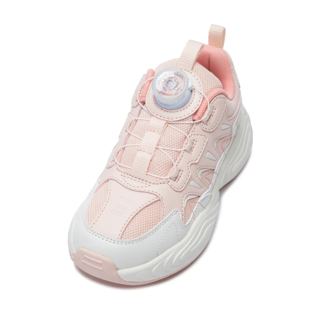 Rookie Chunky Sneaker Pink/White (Little Kids)