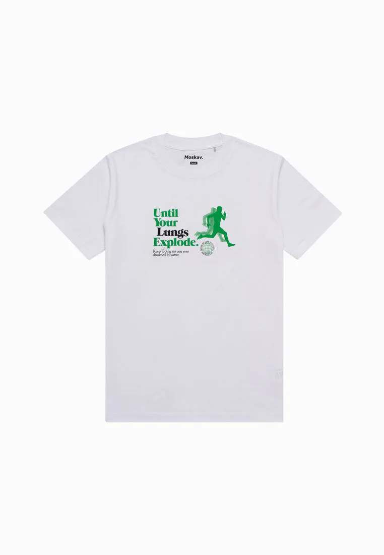 RUNNING CLUB WHITE TEE