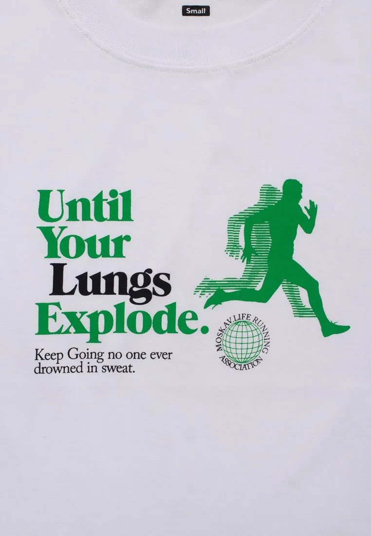 RUNNING CLUB WHITE TEE