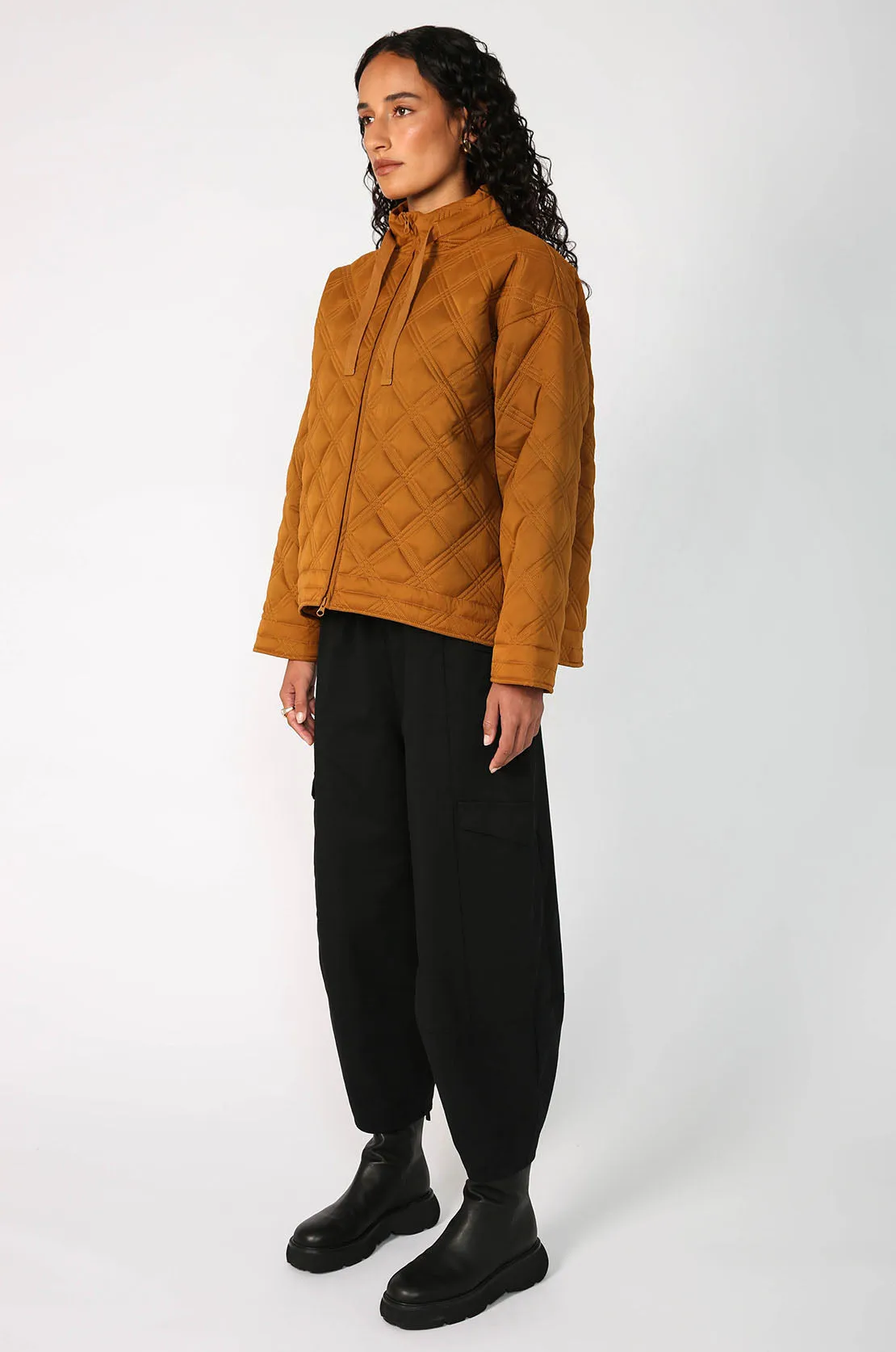 score jacket / dark cumin