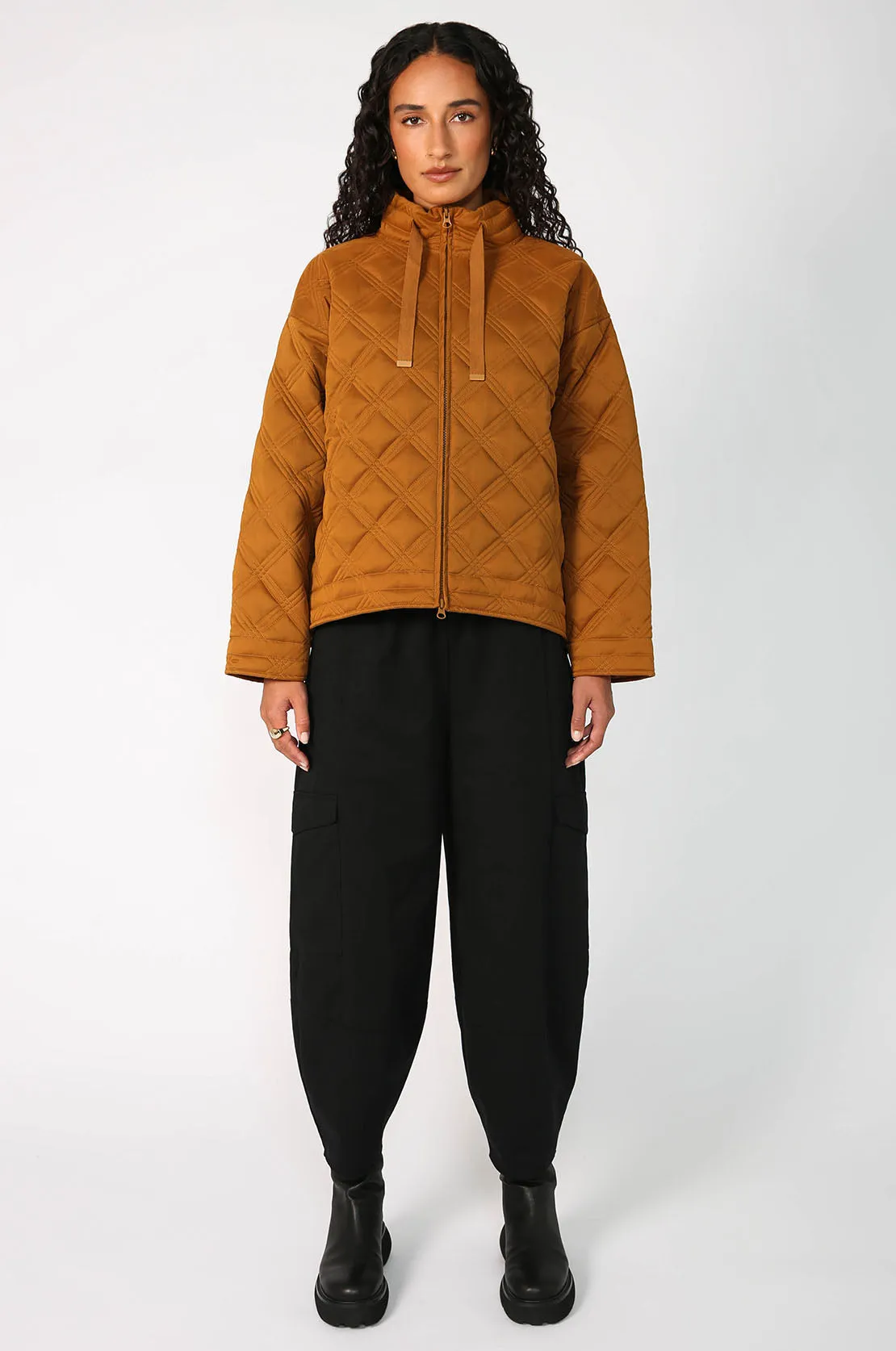 score jacket / dark cumin