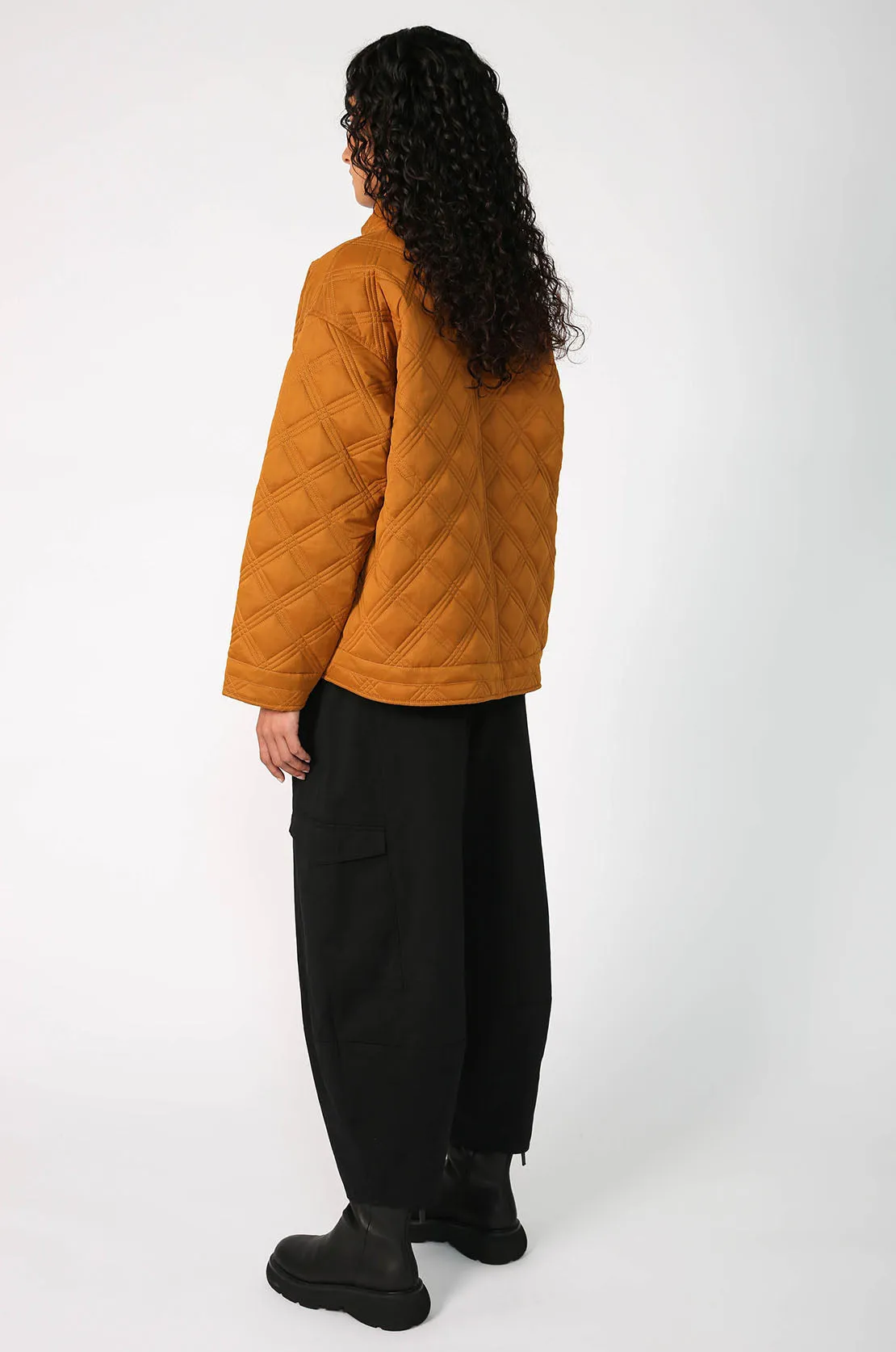 score jacket / dark cumin