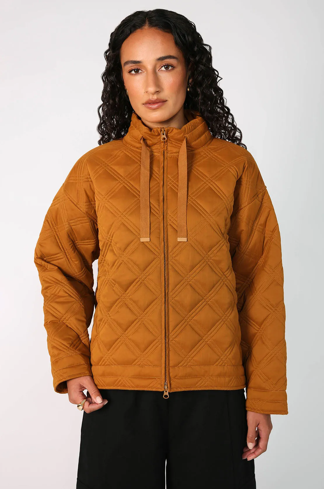 score jacket / dark cumin