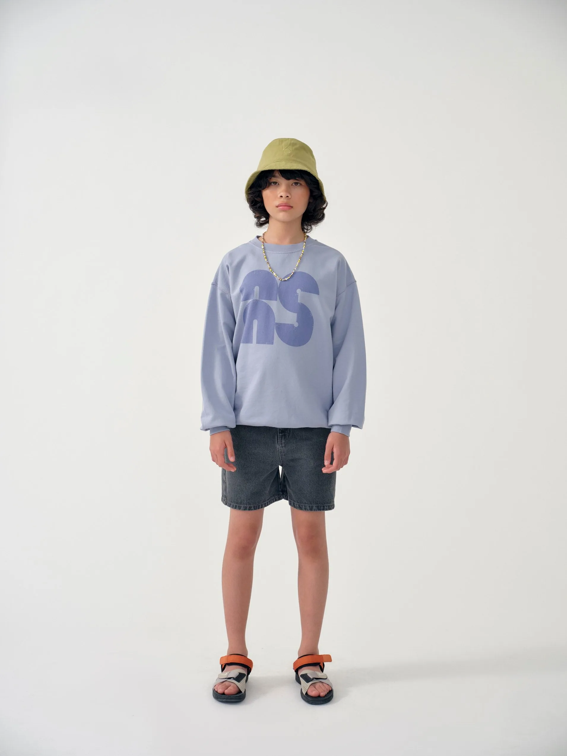 Shorts Cut Off Washed Black