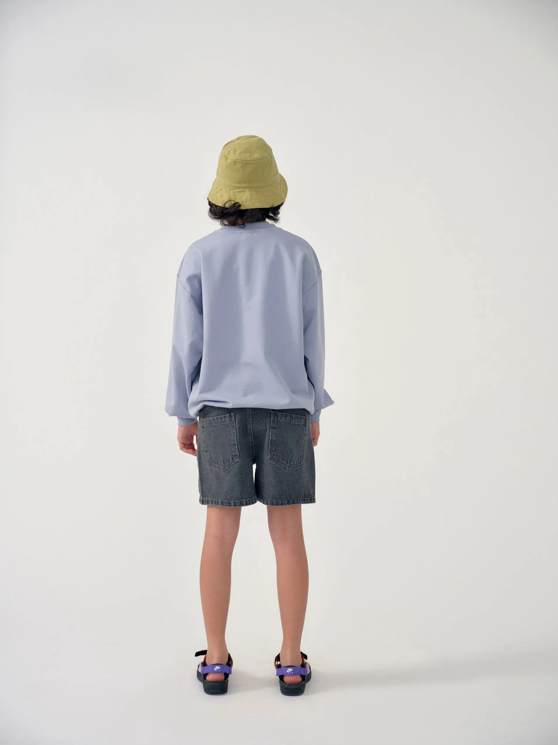 Shorts Cut Off Washed Black