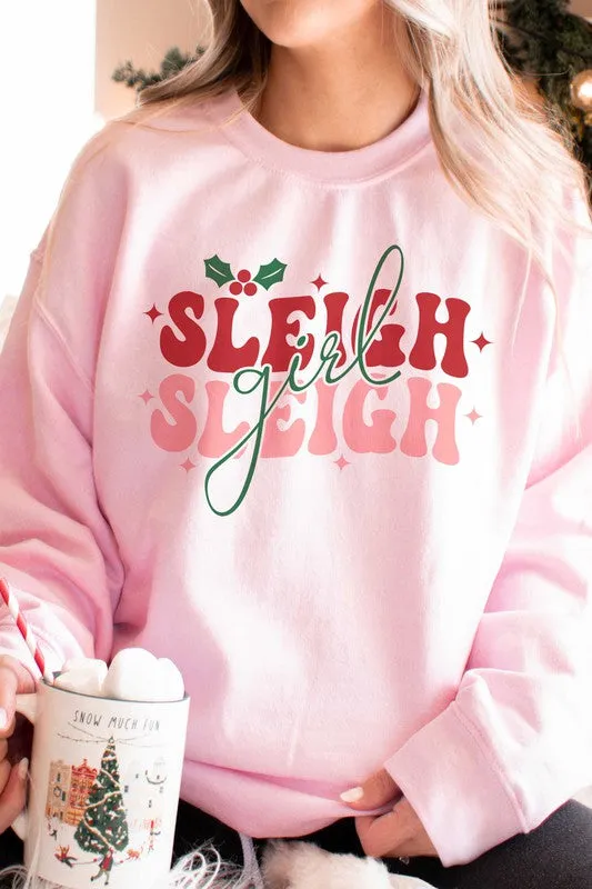 SLEIGH GIRL SLEIGH GRAPHIC SWEATSHIRT