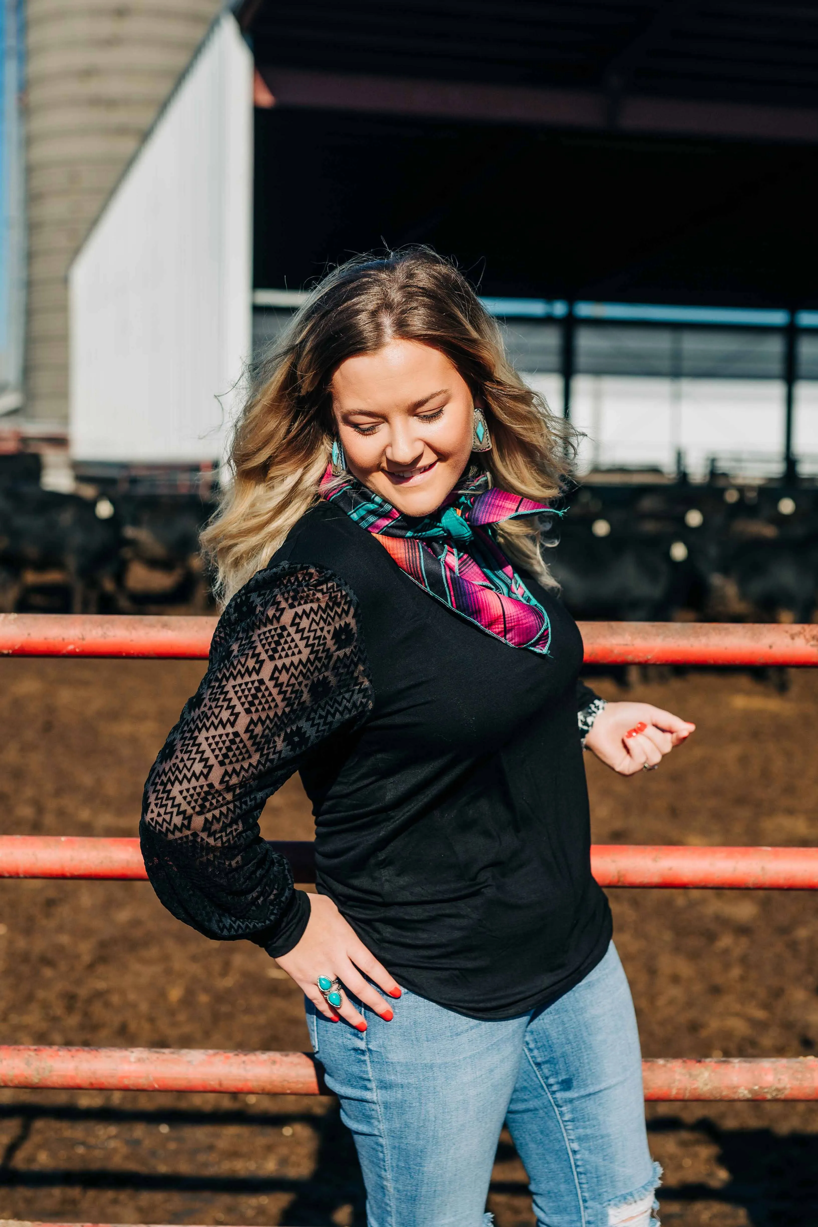 Spare me the Details Aztec Top