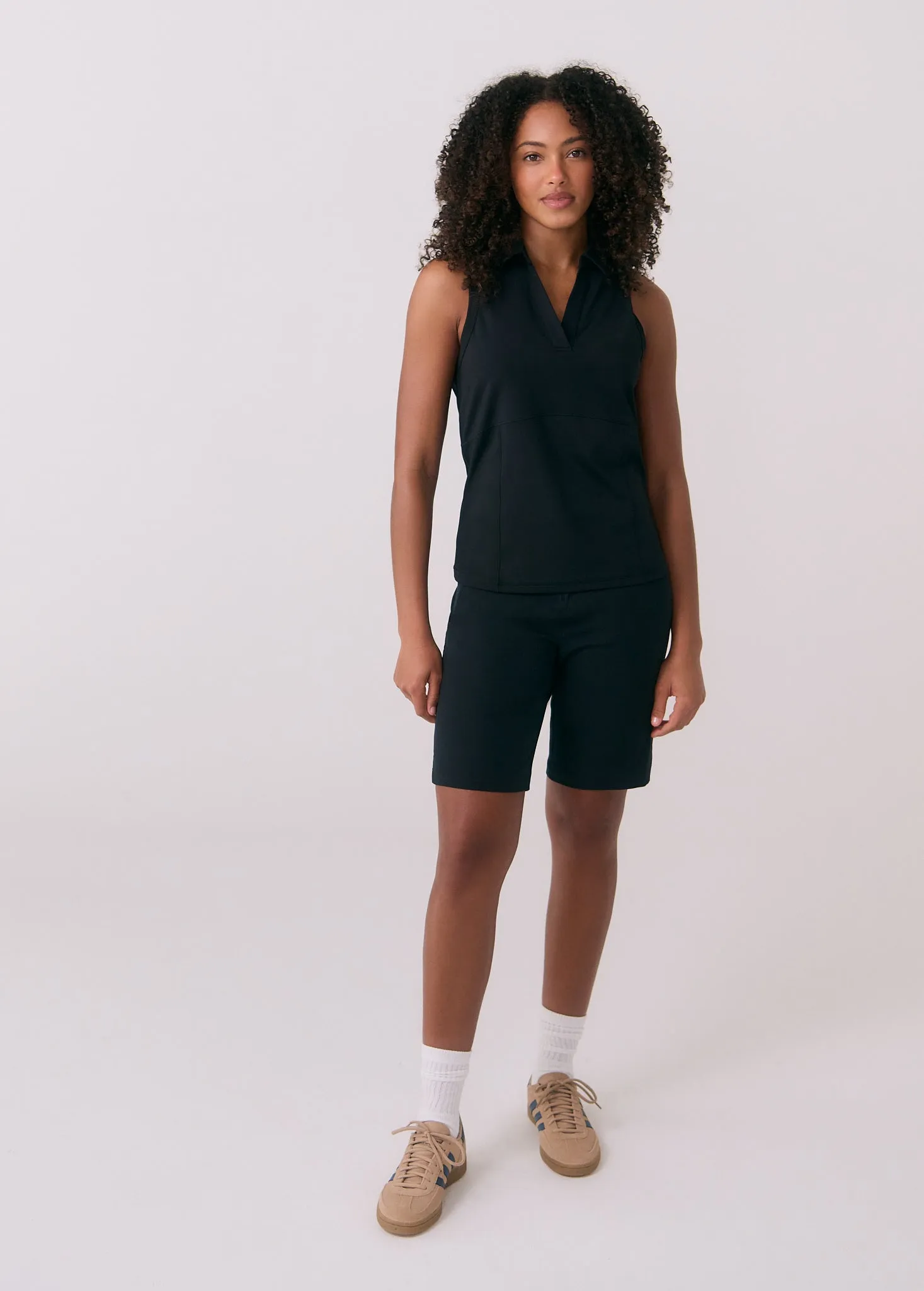 Step Up Polo Tank Top