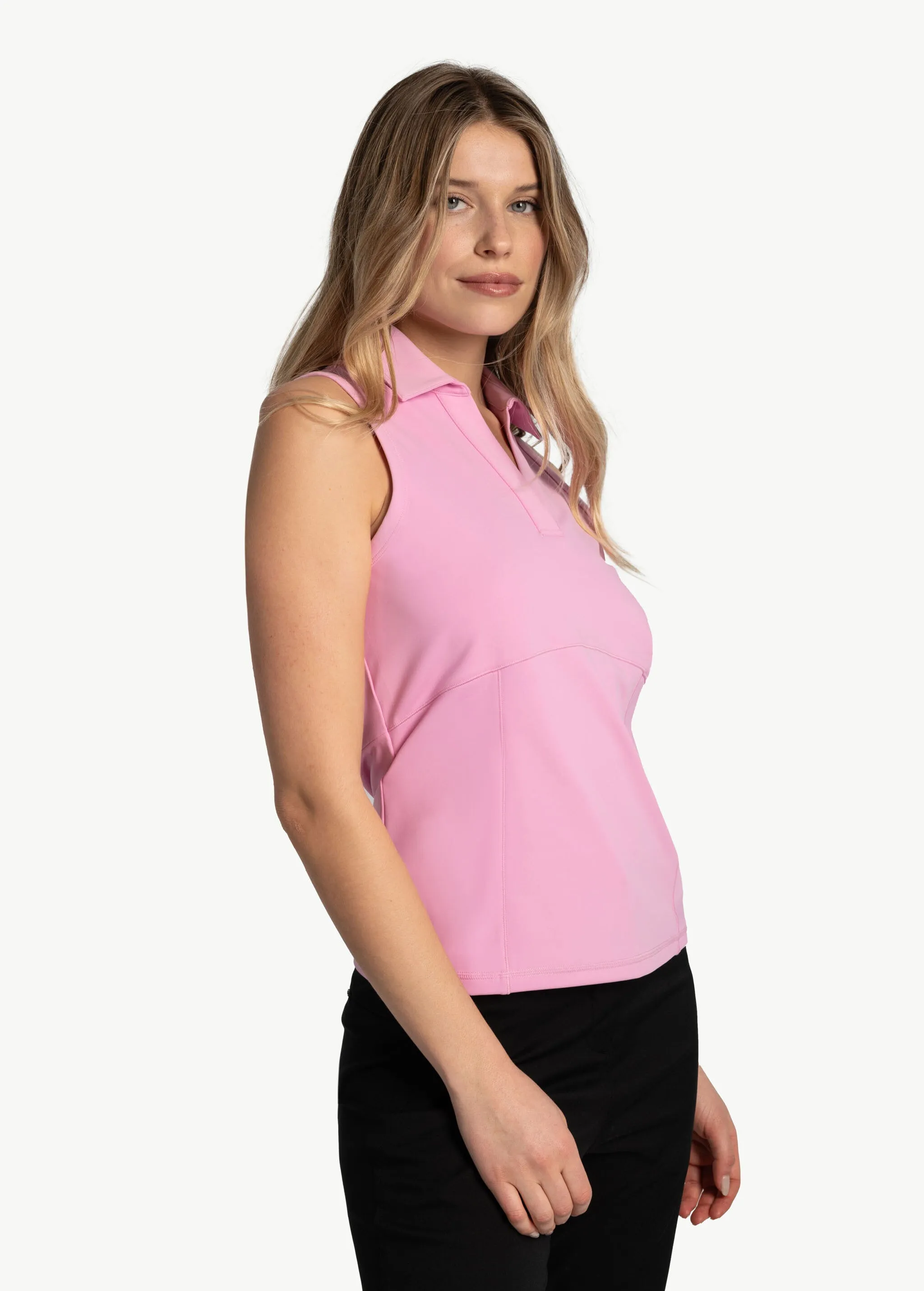 Step Up Polo Tank Top
