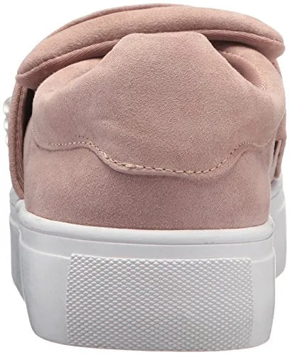 STEVEN by Steve Madden Women's Deylin Sneaker, Blush, 8.5 Medium US
