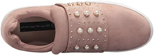 STEVEN by Steve Madden Women's Deylin Sneaker, Blush, 8.5 Medium US