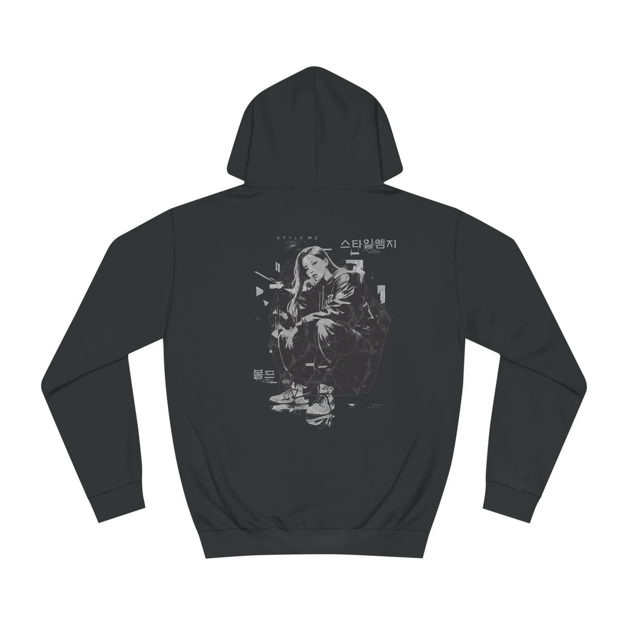 StyleMZ Bold Unisex College Hoodie - EmpressKorea