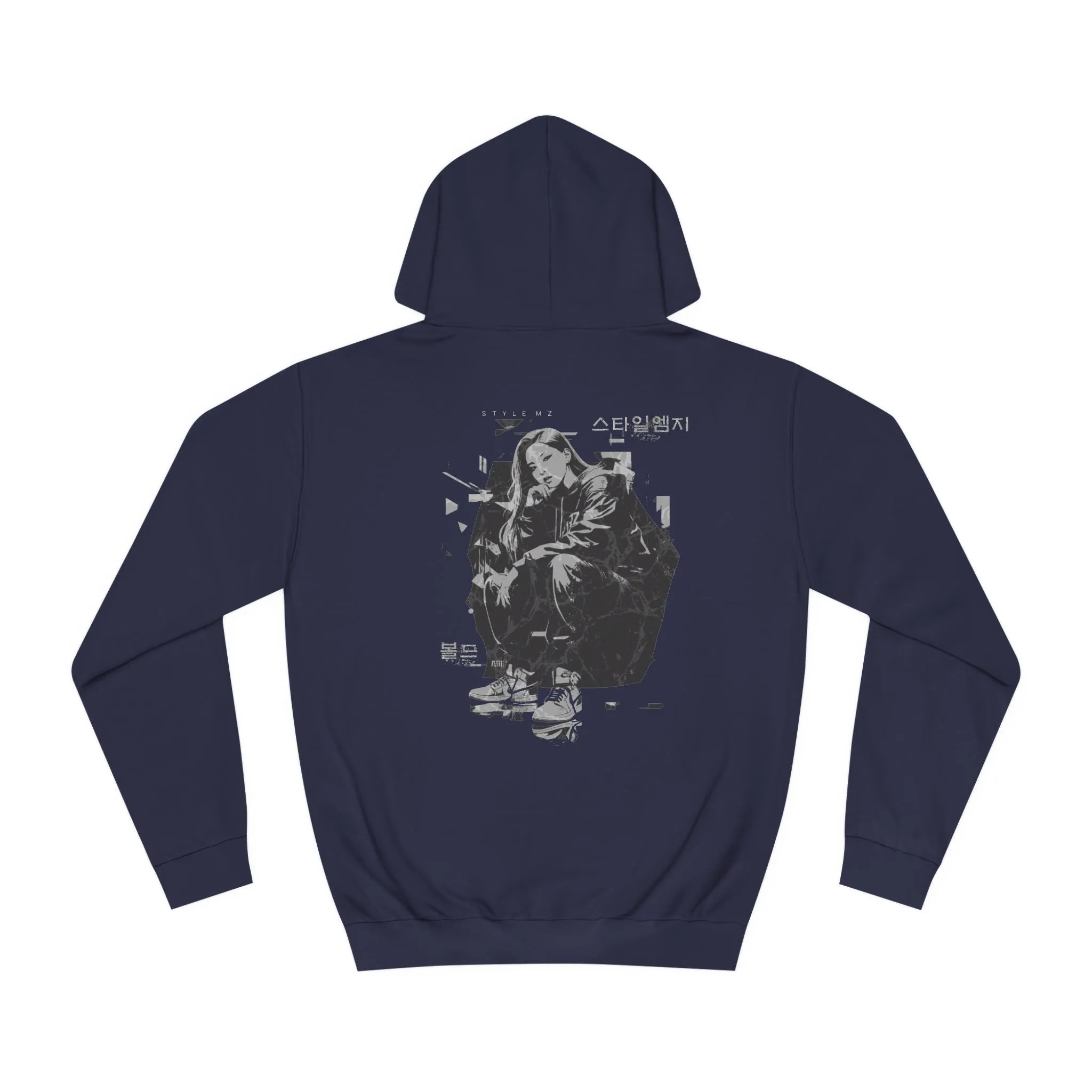 StyleMZ Bold Unisex College Hoodie - EmpressKorea