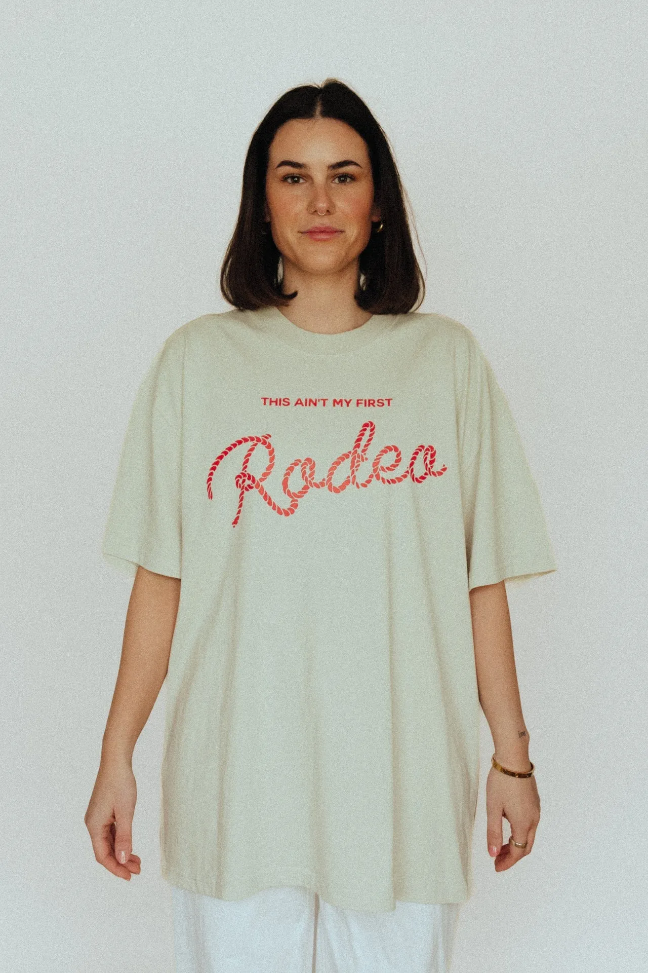 The Boyfriend Tee - Bone