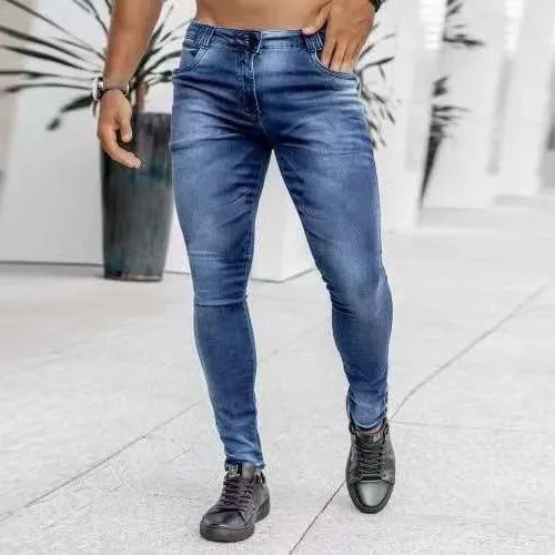 Trendy Black Slim Fitting High Waisted Jeans
