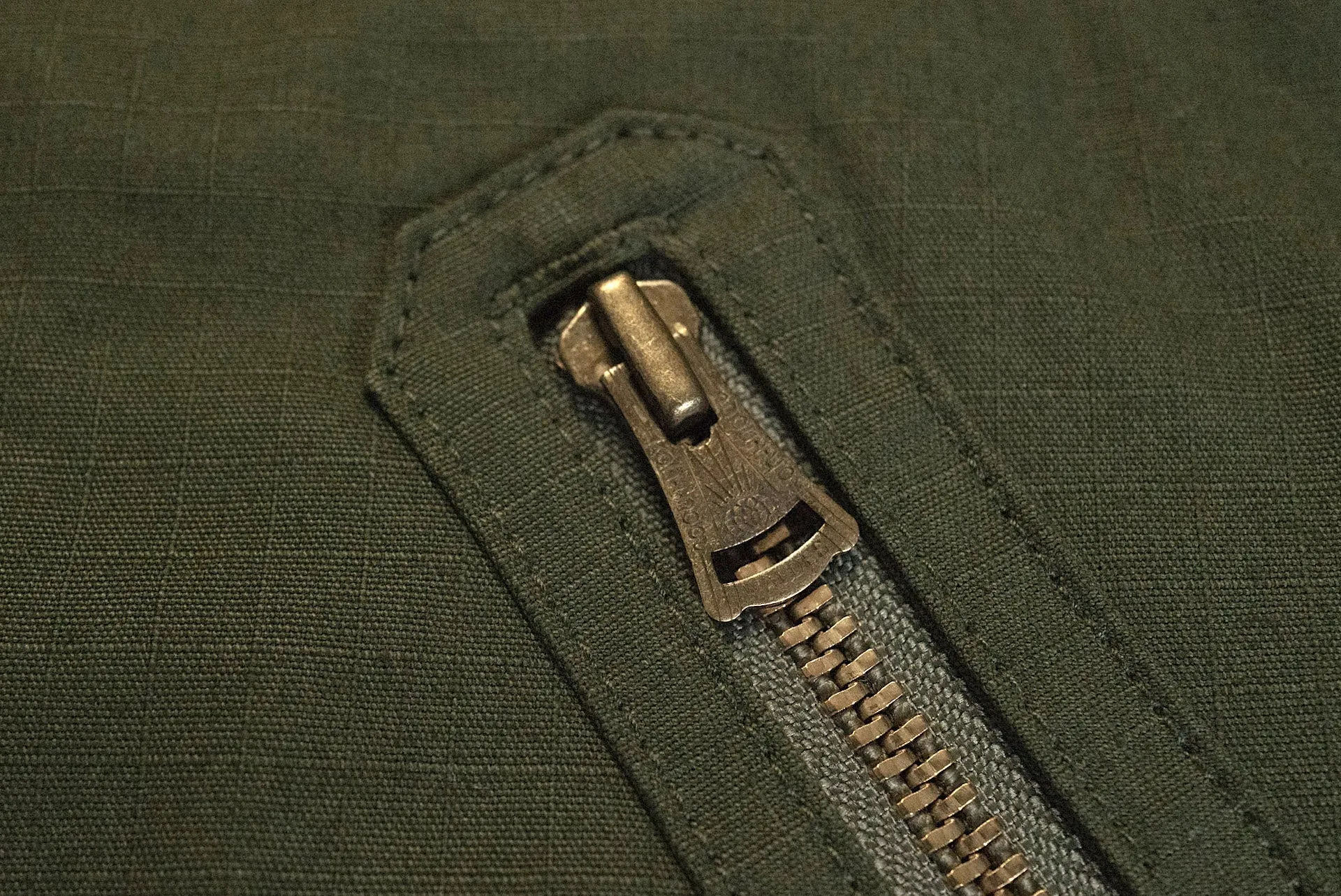 Unique Garment Cotton Rip-Stop 'Bird View' Mountain Parka (Olive)