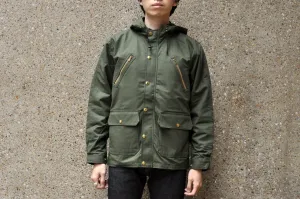 Unique Garment Cotton Rip-Stop 'Bird View' Mountain Parka (Olive)