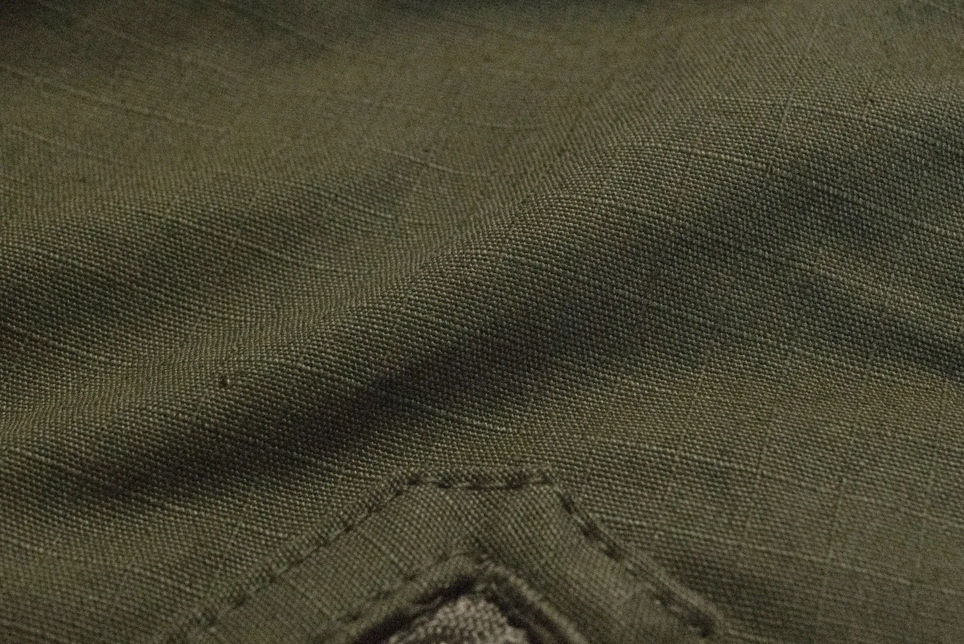Unique Garment Cotton Rip-Stop 'Bird View' Mountain Parka (Olive)