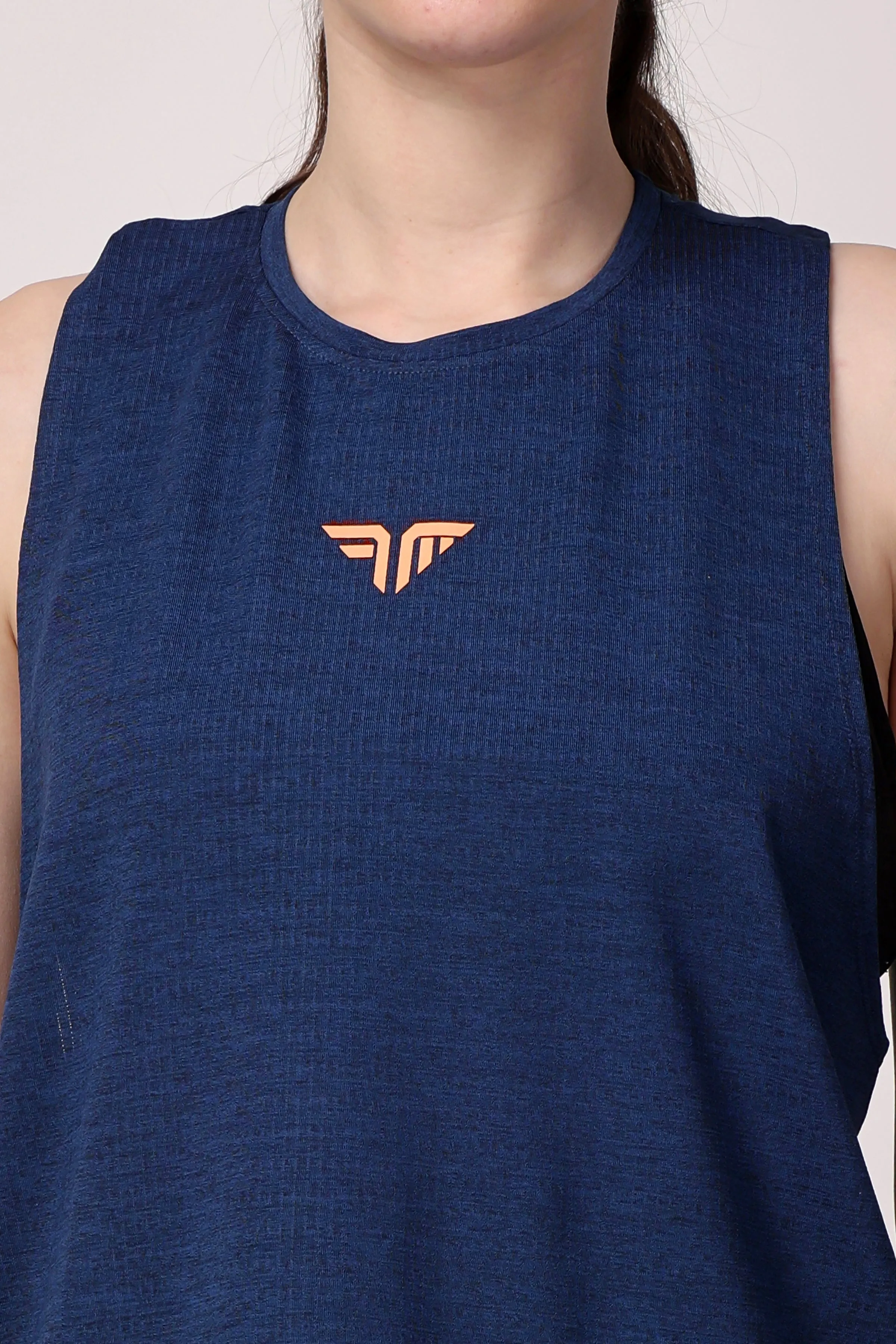 VivActive Poly Mesh Tank Tops - Blue