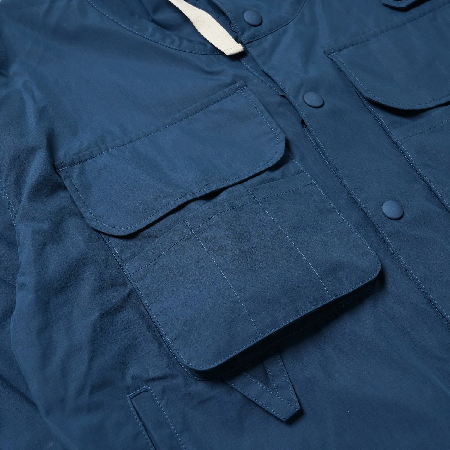 WADING HOODED PARKA - DEEP BLUE