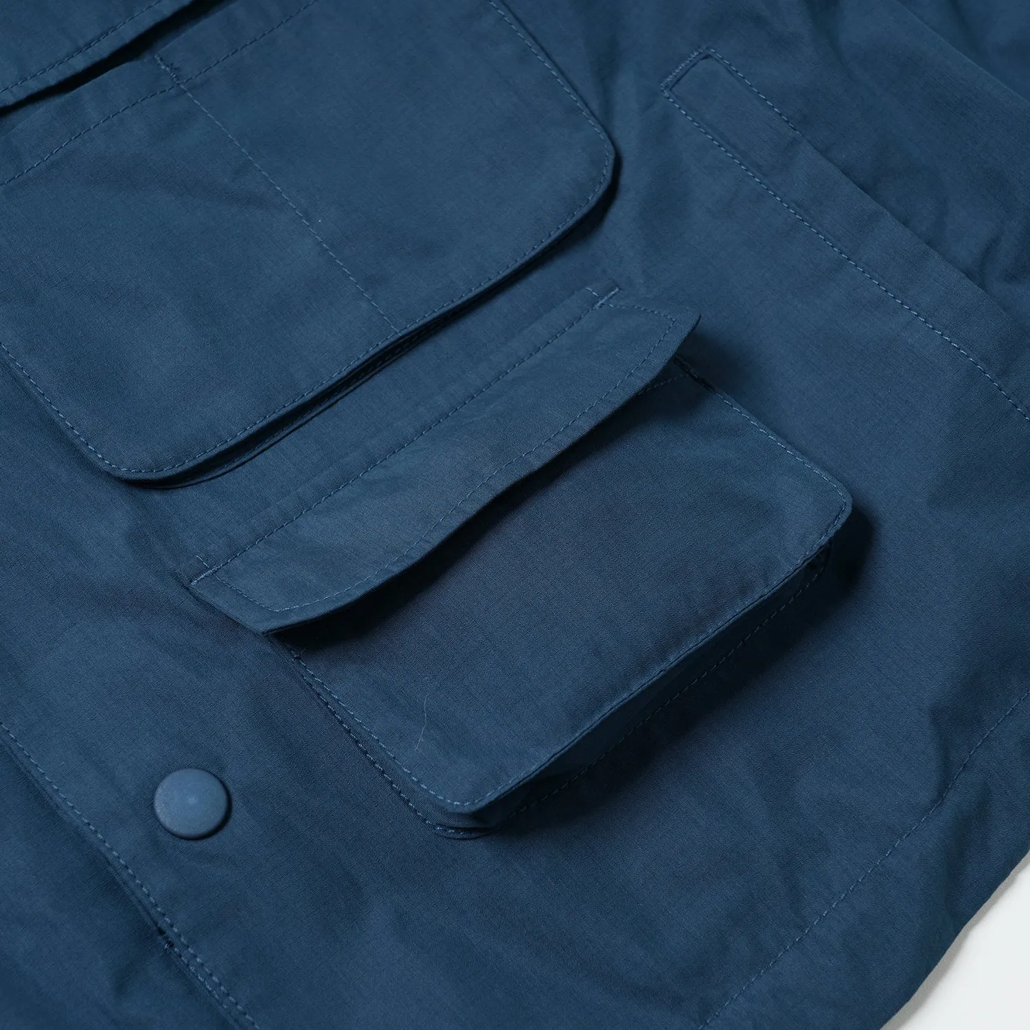 WADING HOODED PARKA - DEEP BLUE