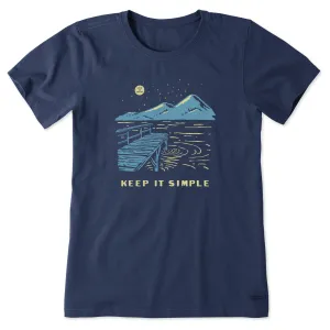 Women's Keep it Simple Dock Short Sleeve Tee