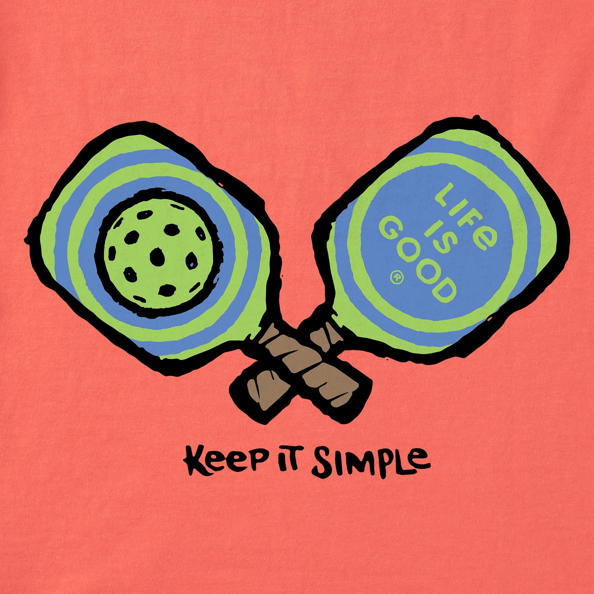 Women's Keep It Simple Pickleball Crusher Tank