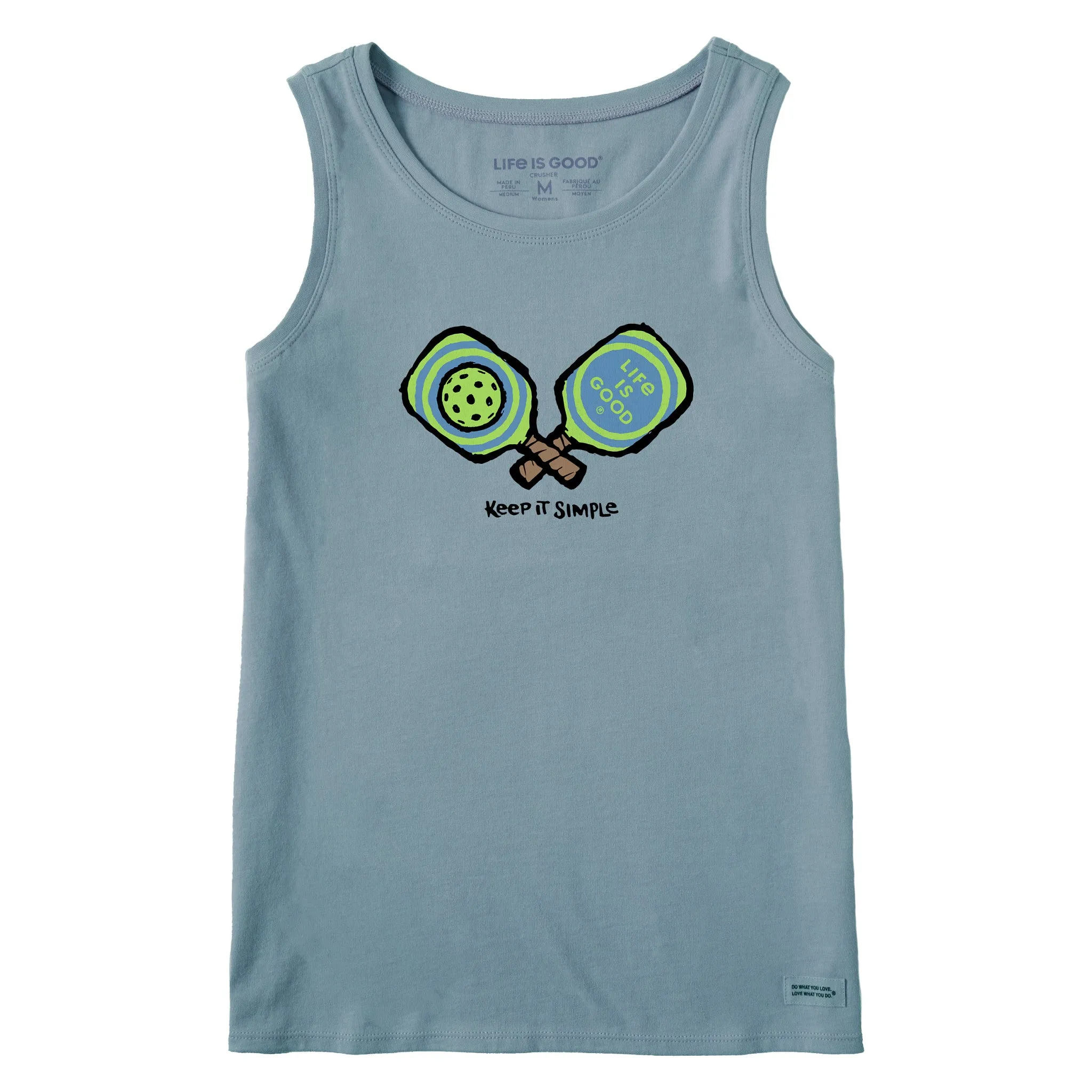 Women's Keep It Simple Pickleball Crusher Tank