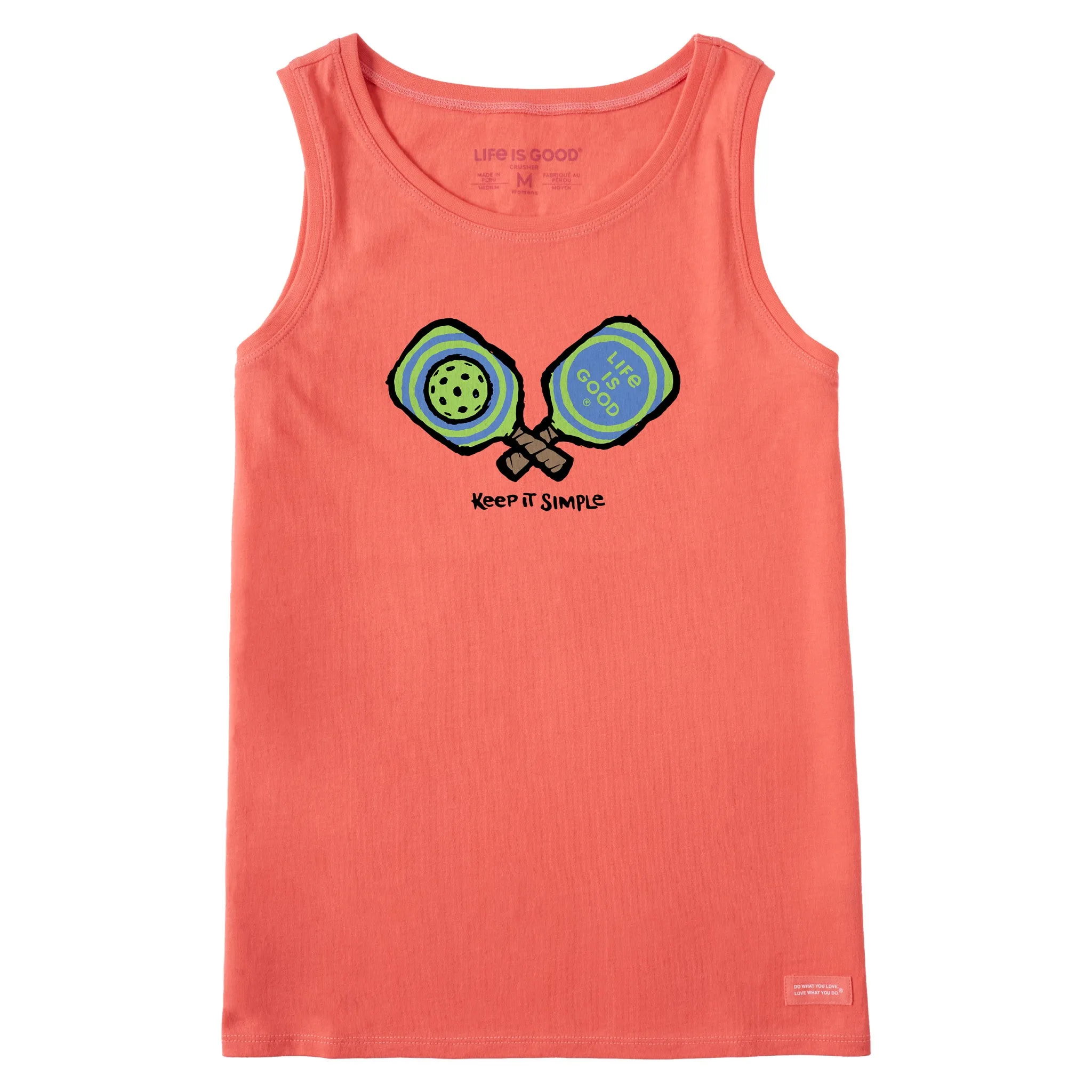 Women's Keep It Simple Pickleball Crusher Tank