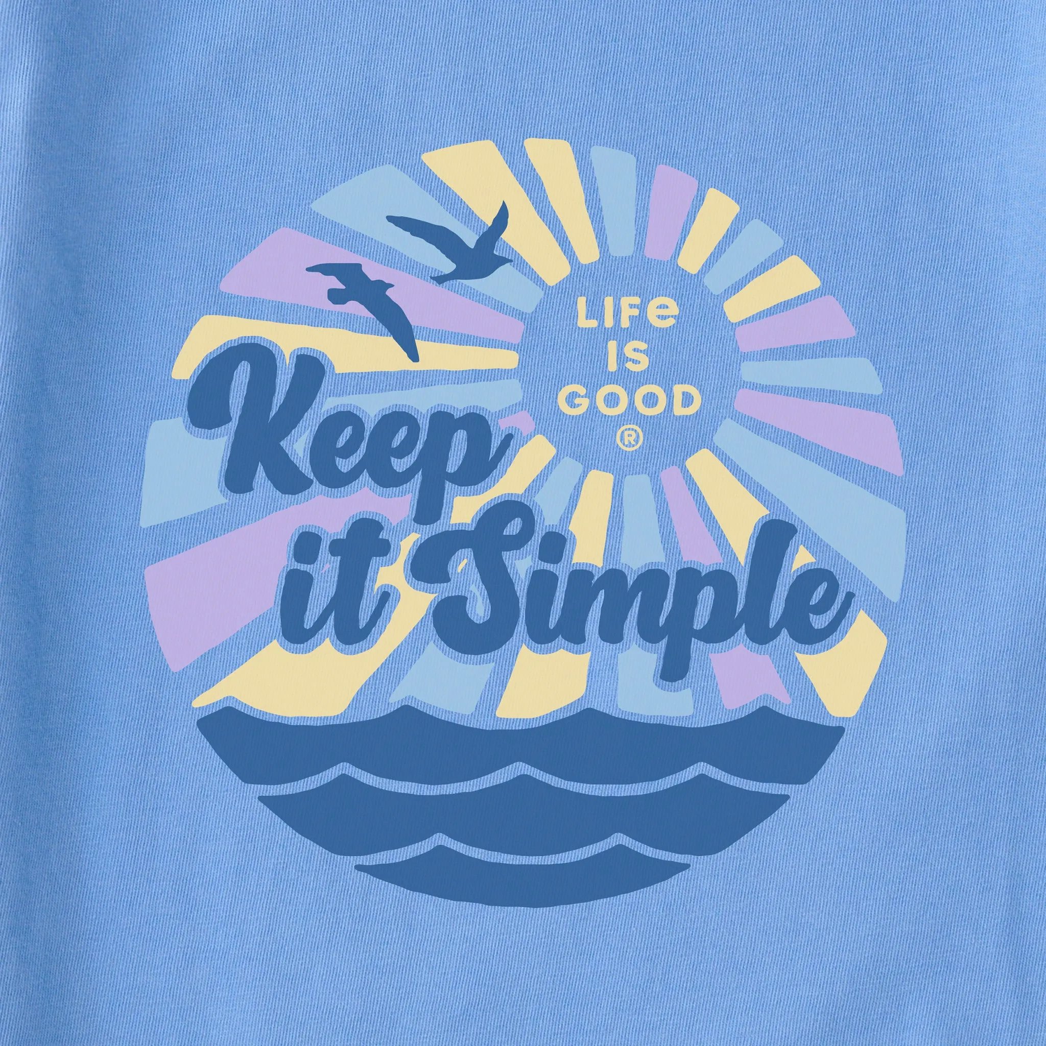 Women's Keep it Simple Sun & Sea Long Sleeve Crusher-LITE Tee