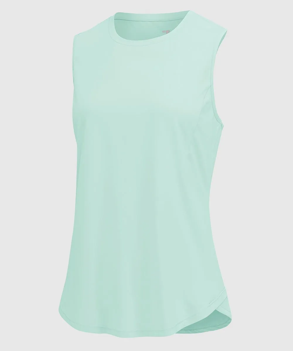 Women's UPF 50  Sun Protection Running Tank Top